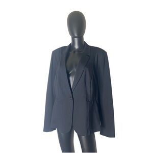 Lane Bryant Ponte black blazer size 24